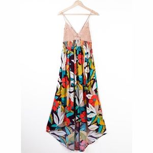 EUC Astr Paola Tropical Crochet Dress